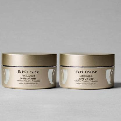 SKINN Skinn Cosmetics: Leave-On Mask with Rice Protein + Probiotics Comfort Body care anti-aging Neck treatment