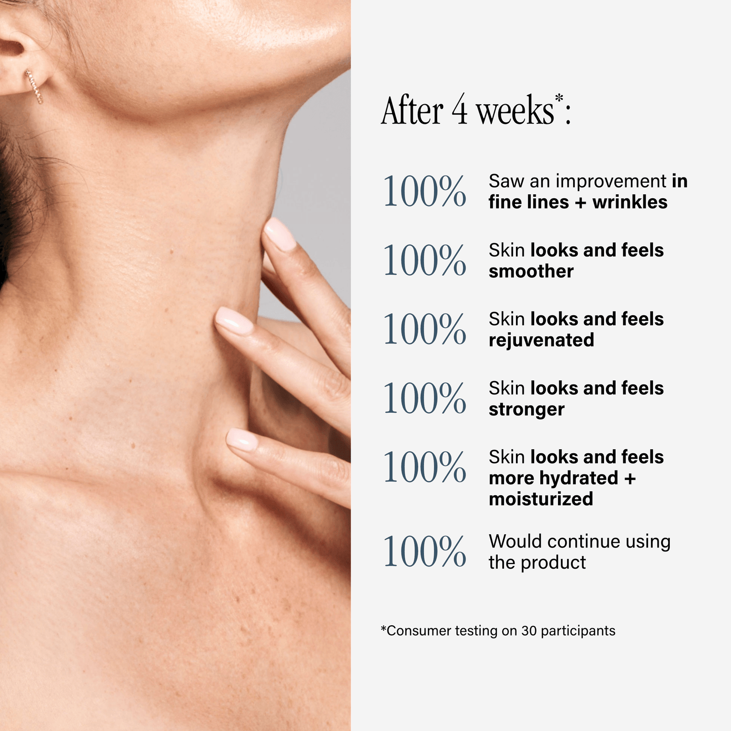 SKINN Skinn Cosmetics: Leave-On Mask with Rice Protein + Probiotics Comfort Body care anti-aging Neck treatment