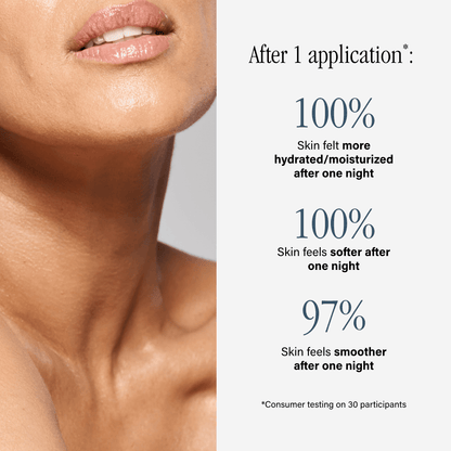 SKINN Skinn Cosmetics: Leave-On Mask with Rice Protein + Probiotics Comfort Body care anti-aging Neck treatment