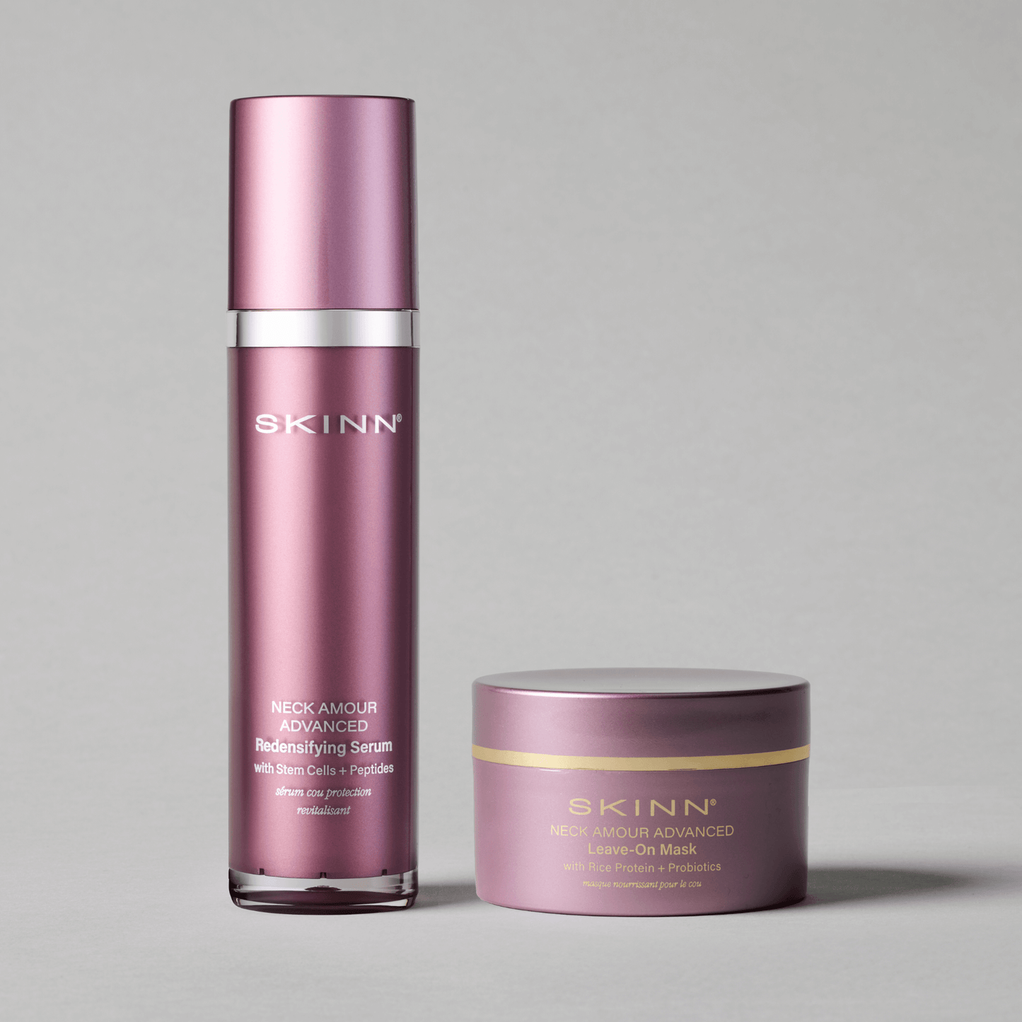 SKINN Skinn Cosmetics: Leave-On Mask with Rice Protein + Probiotics Comfort Body care anti-aging Neck treatment