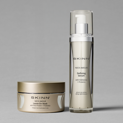 SKINN Skinn Cosmetics: Leave-On Mask with Rice Protein + Probiotics Comfort Body care anti-aging Neck treatment